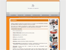 Tablet Screenshot of chemicalcenter.com.ar